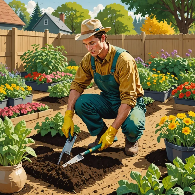 Полоть грядки — важный уход за огородом, помогающий растениям расти без сорняков