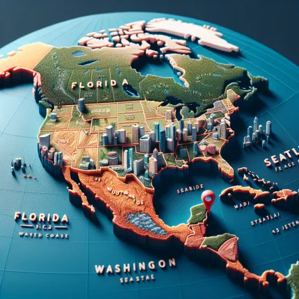 Флорида и Сиэтл: Сравнение двух уникальных регионов США