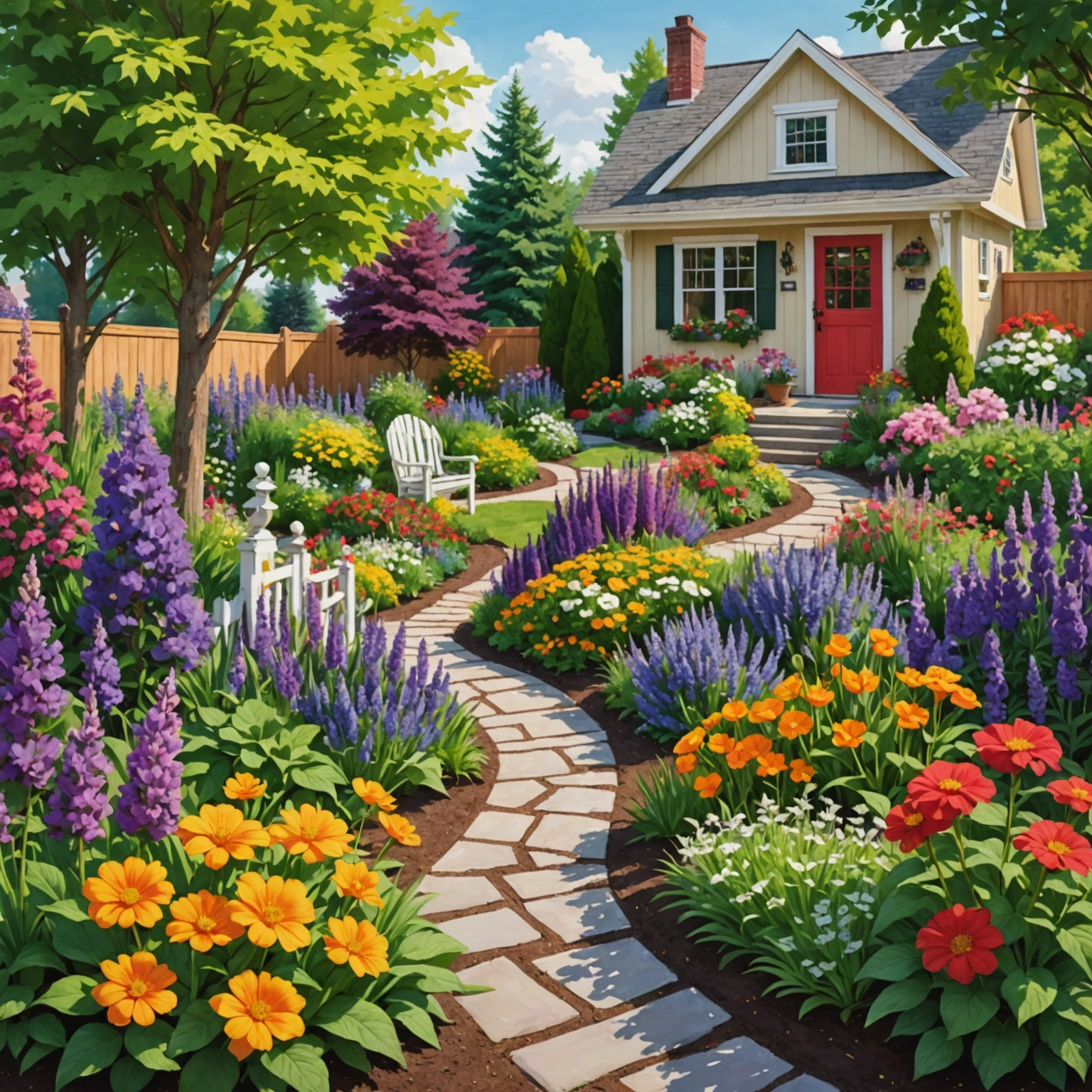 Искусство создания сада вашей мечты: вдохновение и практические советы