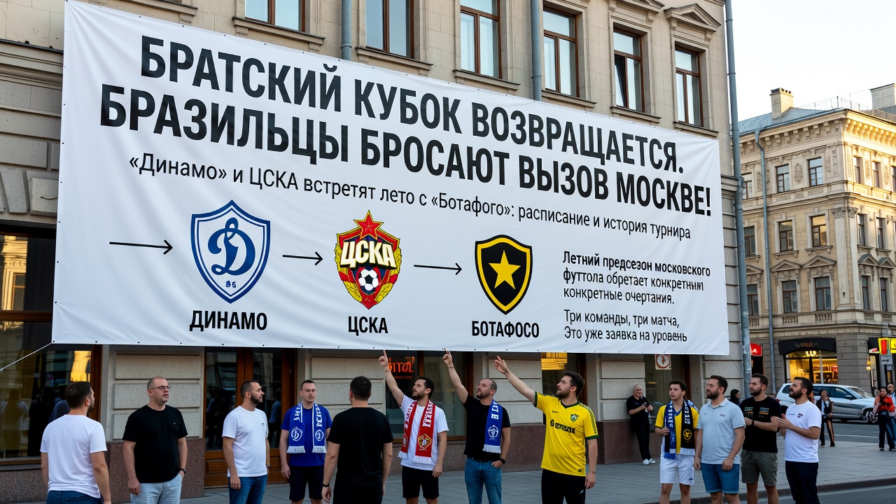 Братский кубок возвращается. Бразильцы бросают вызов Москве!
