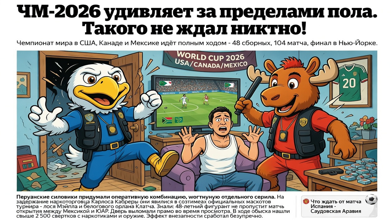 ЧМ-2026 удивляет за пределами поля. Такого не ждал никто!