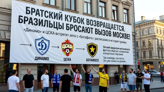 Братский кубок возвращается. Бразильцы бросают вызов Москве!