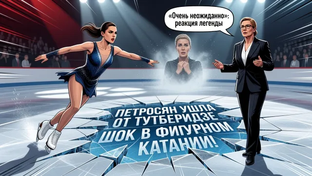 Петросян ушла от Тутберидзе. Шок в фигурном катании!